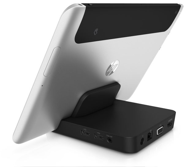 The ElitePad's docking station is one of its most business-friendly options.