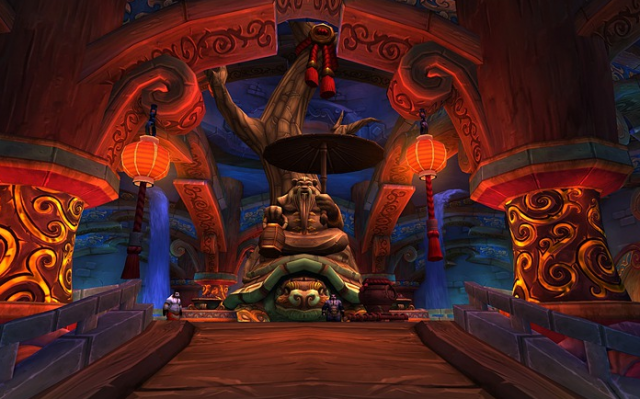 The graphical richness of the environments inside the <em>WoW</em> mythology is still here, and it has depth.