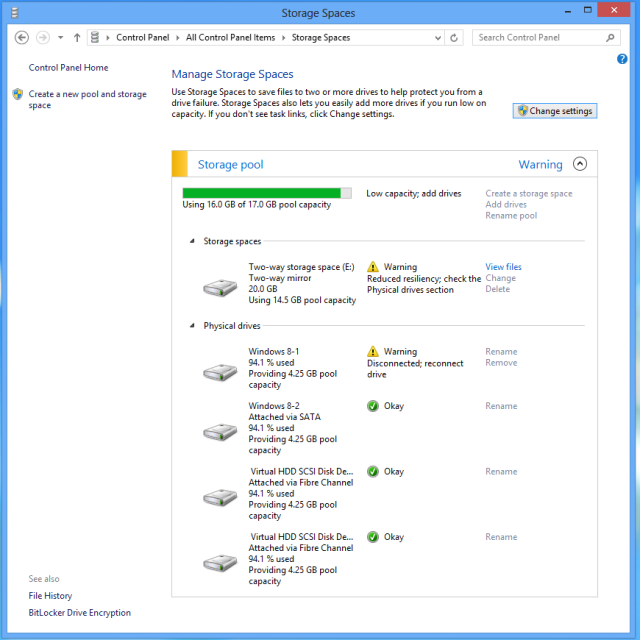 Storage Spaces Explained: A Great Feature, When It Works | Ars Technica