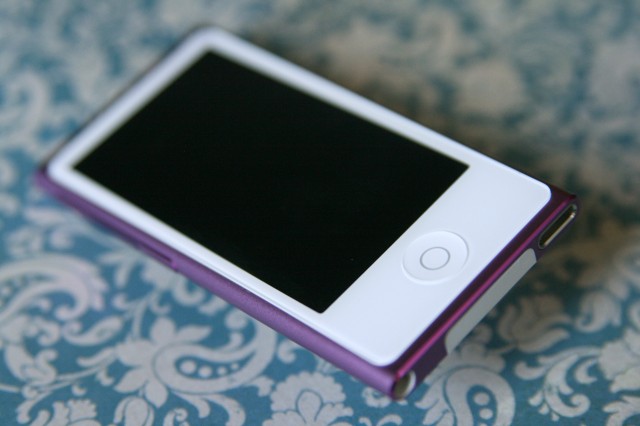 The iPod nano now has a "home" button.