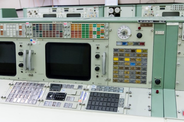 The EECOM console today.