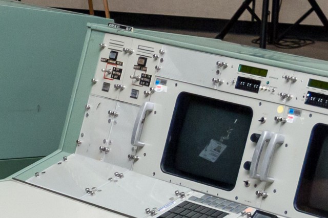 Detail of the abort request and abort reset panels on the FDO console today.