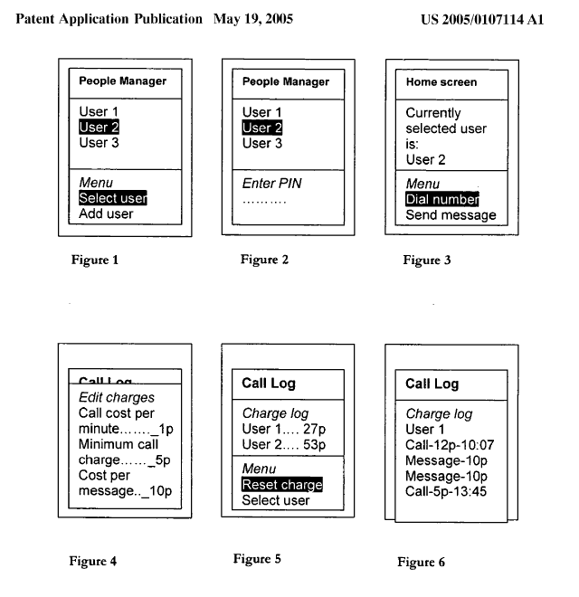 Graphical depiction of some of the patent's methods of operation.