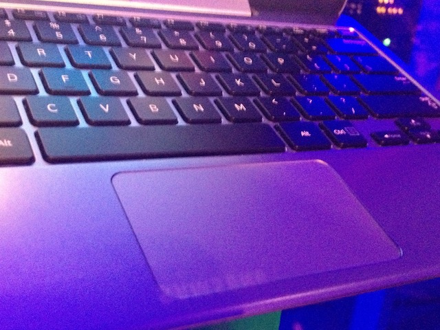 The keyboard on the 500T and 700T keyboard docks seem full size, but the trackpads are compromised a bit.