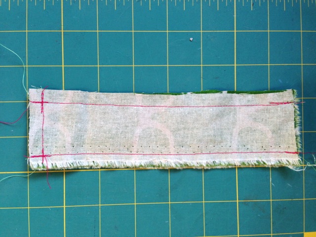 Don't forget to turn this right-side-out before sewing it into the rest of the sleeve, like I did the first time I ran through this tutorial. Whoops. 