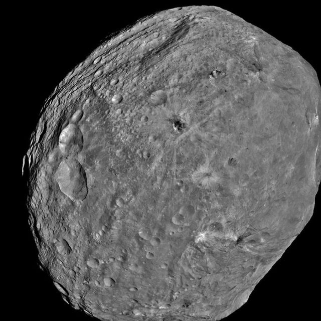 Despite its skewed appearance, Vesta seems to have many features in common with planets.