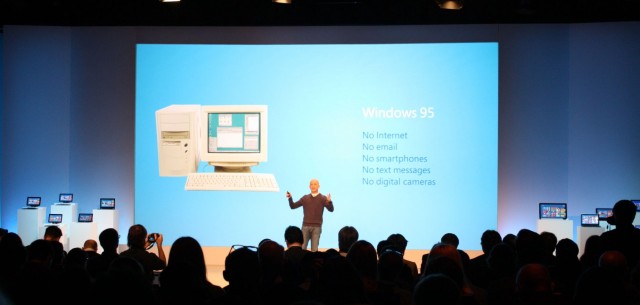Microsoft President Steven Sinofsky remembers the salad days of Windows. 