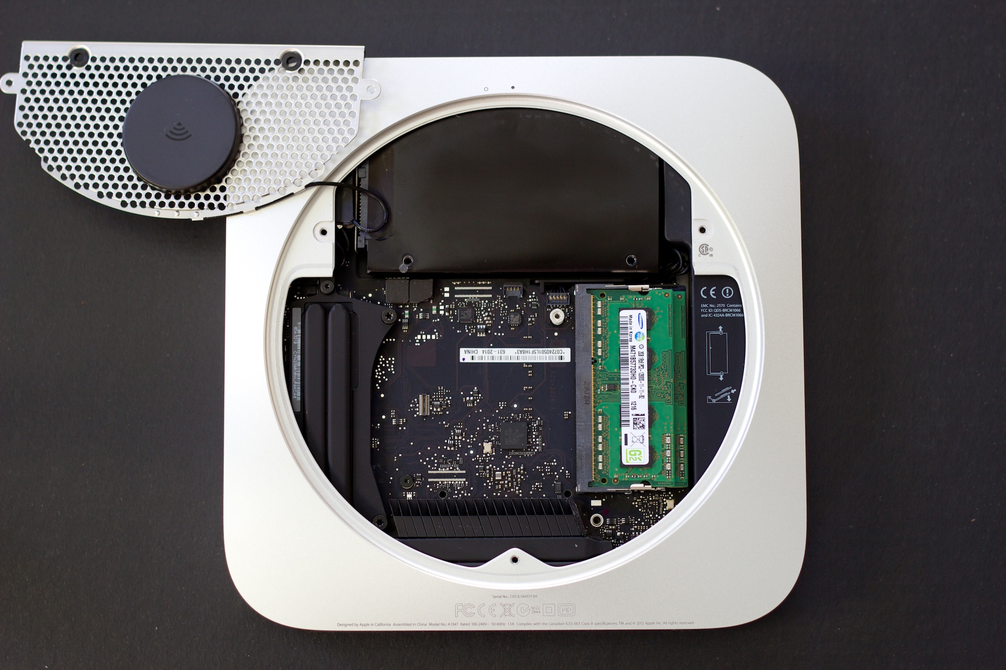 mac mini hard drive upgrade late 2012