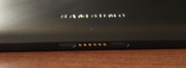 The Nexus 10's dock connector, which hopefully won't prove to be as vestigial as the Nexus 7's.