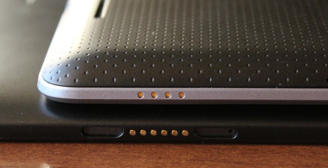 The Nexus dock connectors are different in design, but similar in that no accessories take advantage of them yet.