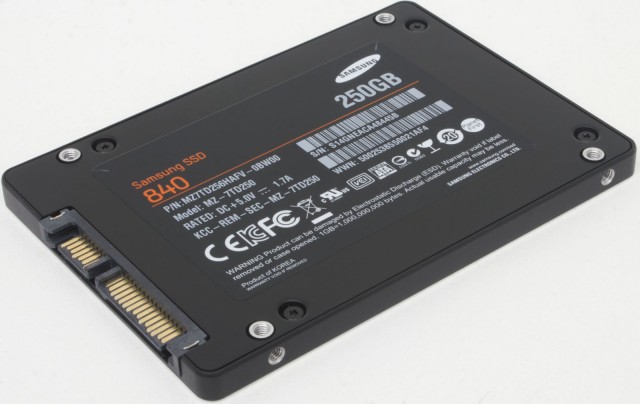 A Samsung 840 SSD will still be quite current after CES.