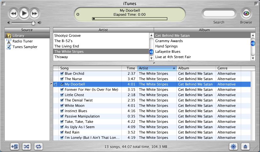 old itunes software