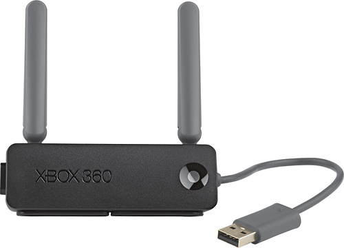 802.11n wireless adapter for the Xbox 360.