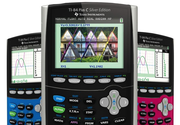 The TI-84+C Silver can now perform mathematical operations based on images.