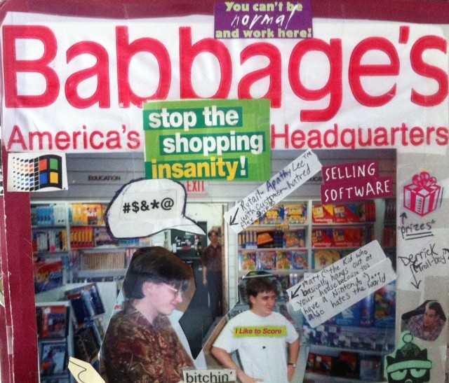 babbage's video game store