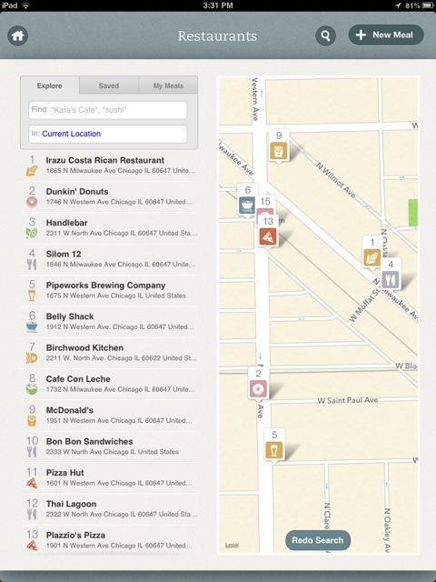 Evernote Food now has a restaurant search/bookmarking function.