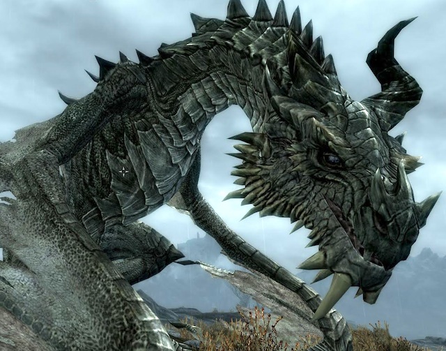 biggest dragon in skyrim