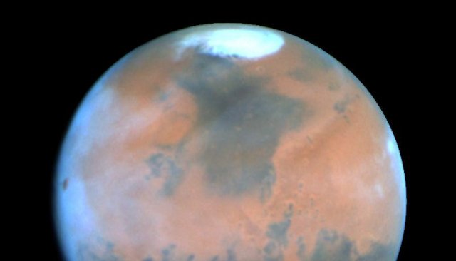 The thin atmosphere of Mars doesn't make it a very hospitable place.