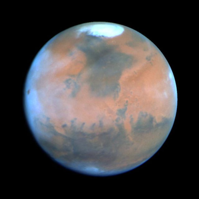 The thin atmosphere of Mars doesn't make it a very hospitable place.