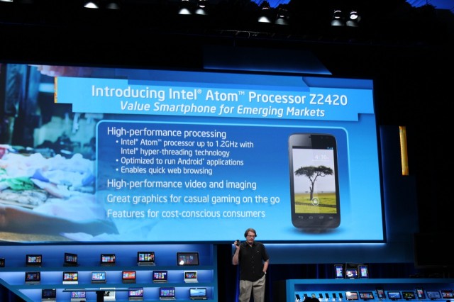 The Atom Z2420 is a new chip intended for emerging markets.