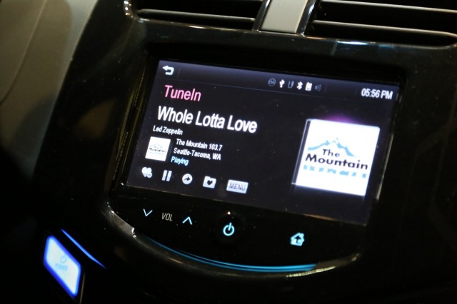 If you use TuneIn Radio on your smartphone, you can control the app using the new Chevy MyLink system.