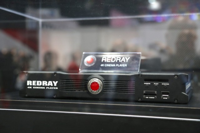 The REDRAY 4K Cinema Player doesn't use plastic shiny discs to deliver native 4K content.