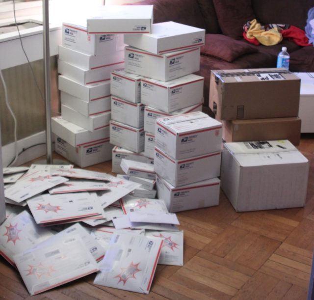 Believe it or not, this is not all of the prizes we're shipping out this year...