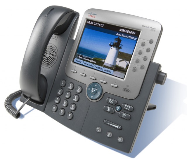 Image of a Cisco Phone 