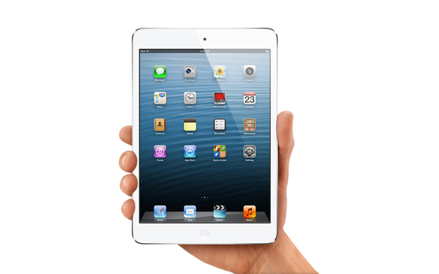 The iPad 5 is expected to ditch its fat bezels and more closely resemble the iPad mini (above). 