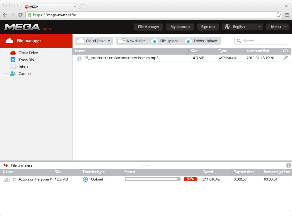 Mega arrives: Hands-on with Kim Dotcom’s new cloud storage site - Ars ...