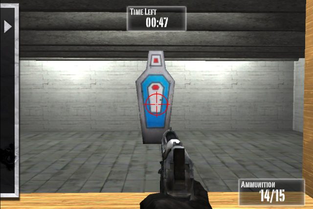 Virtual target practice seems better suited to ages 12 and up.