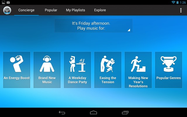 Songza just wants to help you get through Friday afternoon.