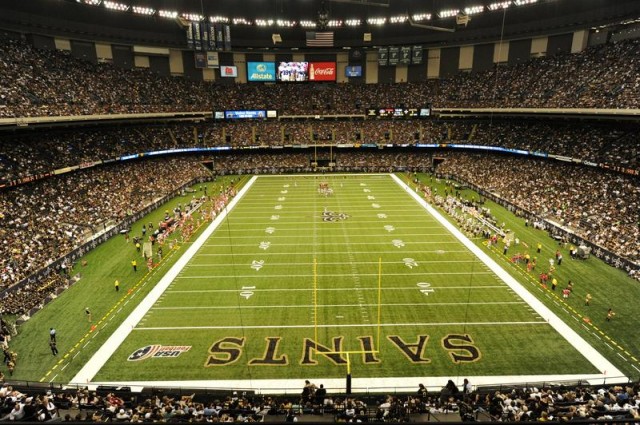 Superdome interior.