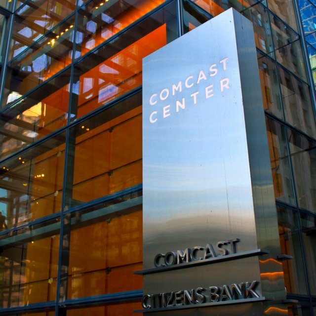 Comcast headquarters in Philadelphia.