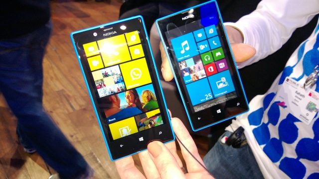 Peter got a chance to take a look at Nokia's new Windows phones: the mid-tier Lumia 720, and the low-end Lumia 520.