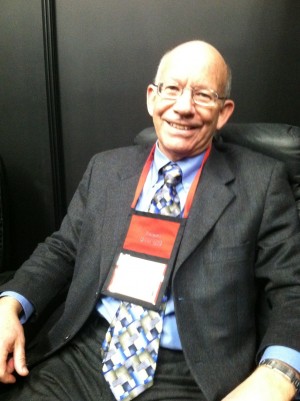 Rep. Peter DeFazio at CES 2013.