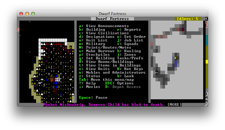 dwarf fortress tileset chair