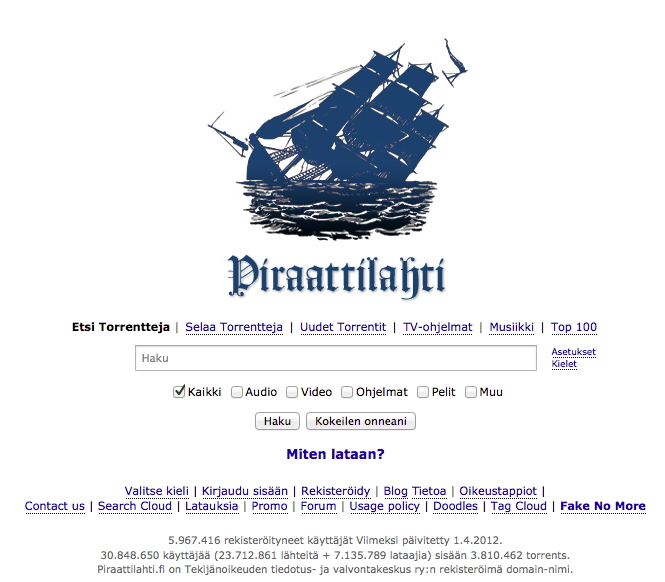 The Pirate Bay cries foul over Pirate Bay copycats • The Register