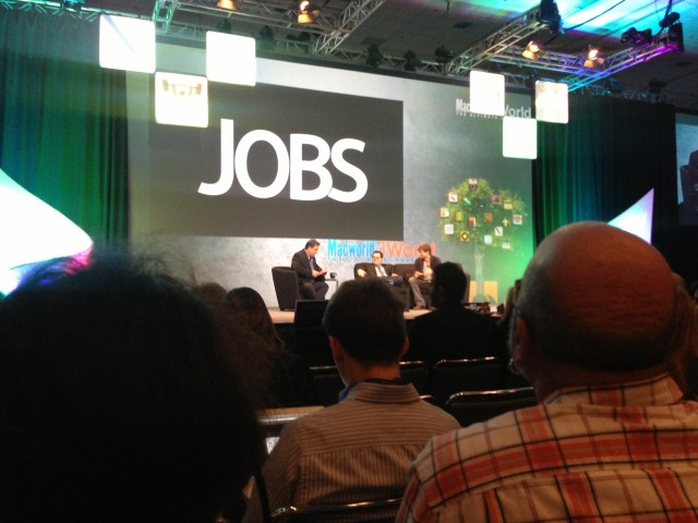 Josh Gad and Ashton Kutcher talk about <em>Jobs</em> during Macworld/iWorld 2013