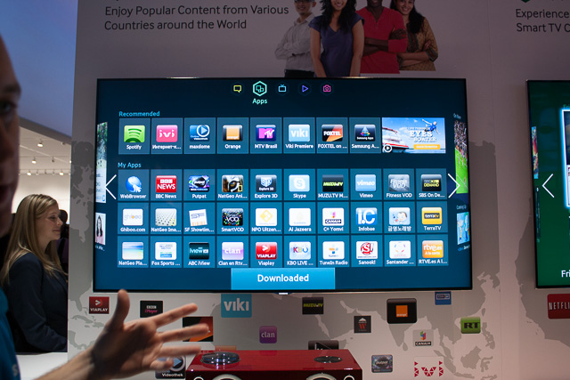 Samsung's smart TV interface. Some sets come with cameras for gesture input and some don't, yet the interface remains the same. Is gesture input really necessary, then?