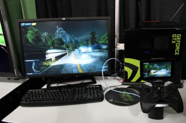 Nvidia's Shield tablet can stream full PC games from your Steam library as long as you're using a GeForce graphics card. This may be the best way to stream your PC games to your tablet.