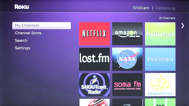 The Roku 3's new interface is smooth and fluid, not to mention easy to use. 