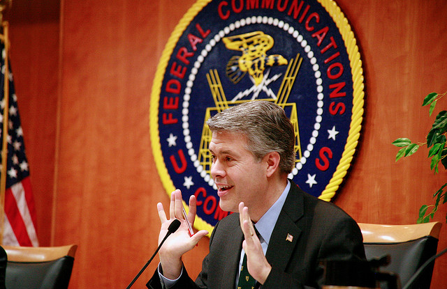 FCC Commissioner Robert McDowell, who is leaving his post.