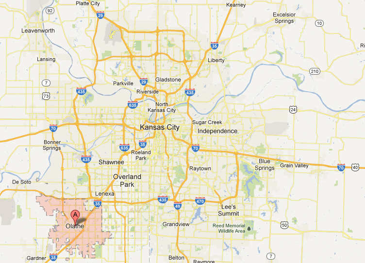 Kansas City Google Maps - San Antonio Map