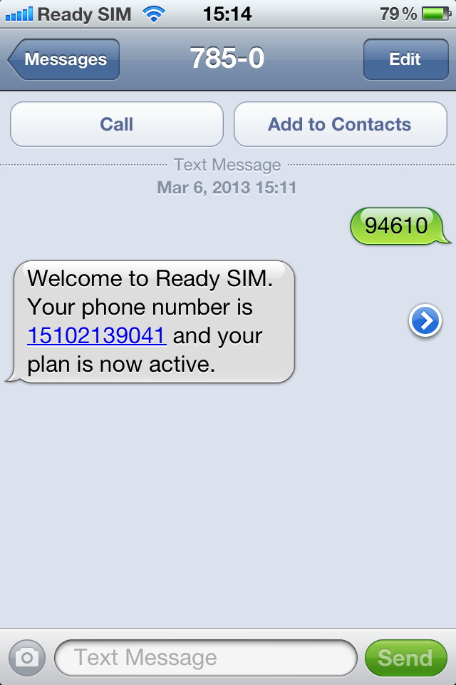 It's insanely easy to activate a Ready SIM card.
