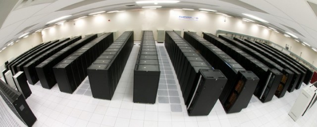 Lots and lots of server racks.