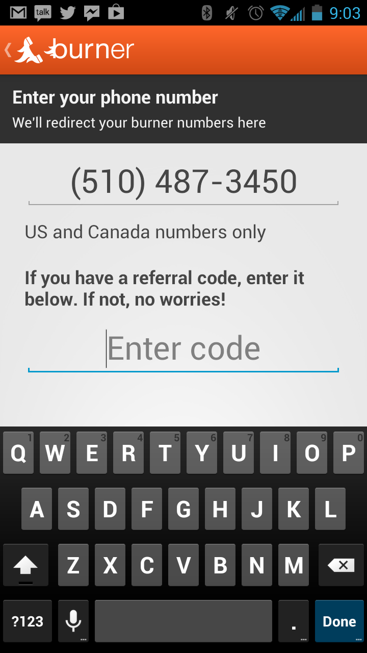 Get a disposable number for Android with the new Burner app | Ars Technica