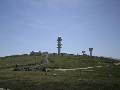 The Pierre-sur-Haute military base.