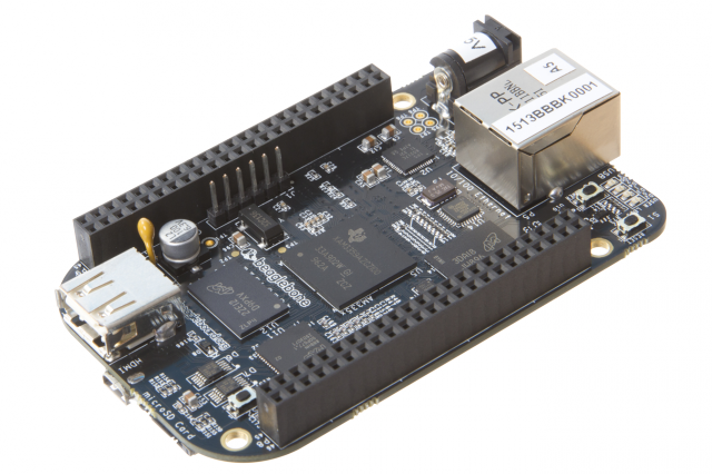 The brand-new BeagleBone Black.