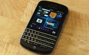 BlackBerry's Q10.